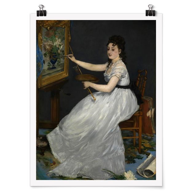 Wanddeko Esszimmer Edouard Manet - Eva Gonzalès