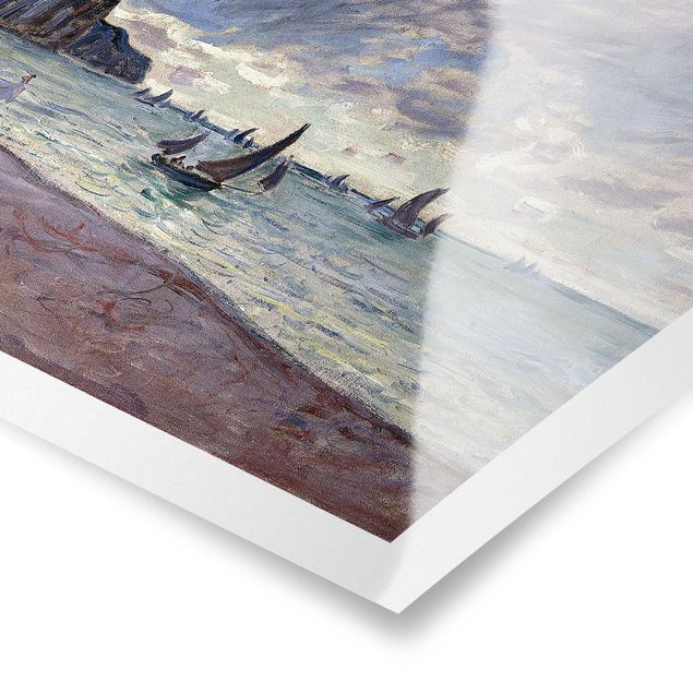 Kunststile Claude Monet - Küste von Pourville