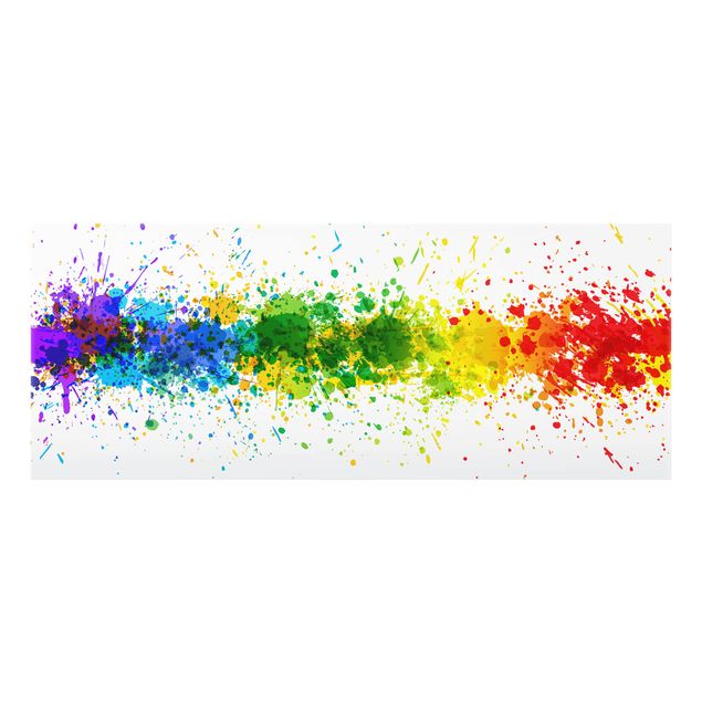 Deko Muster Rainbow Splatter