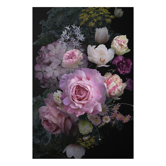 Wanddeko Flur Rosentraum Bouquet