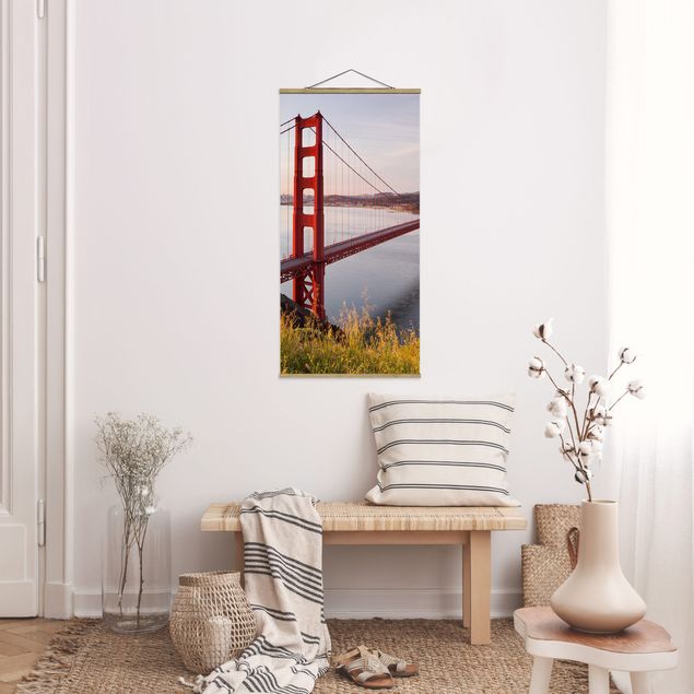 Wanddeko Wohnzimmer Golden Gate Bridge in San Francisco