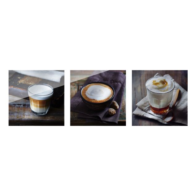 Wanddeko Kaffee Caffè Latte