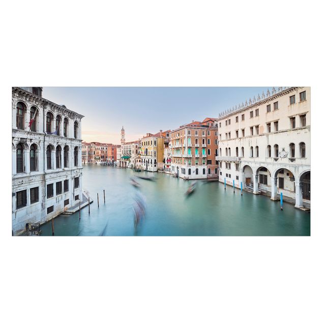 Wanddeko Praxis Canale Grande Blick von der Rialtobrücke Venedig