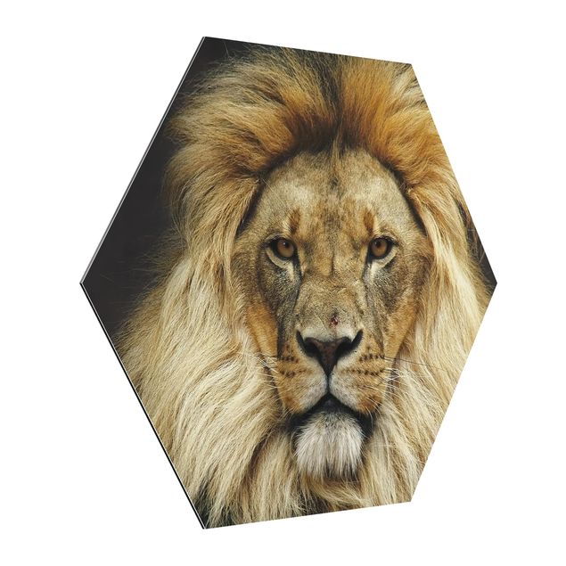 Wanddeko Esszimmer Wisdom of Lion