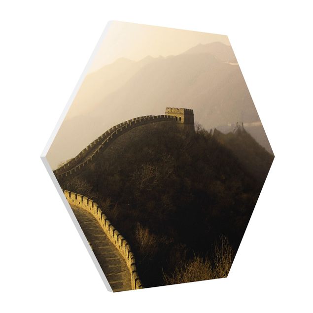 Wanddeko Flur Sonnenaufgang über der chinesischen Mauer