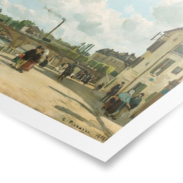 Post Impressionismus Bilder Camille Pissarro - Ansicht von Pontoise