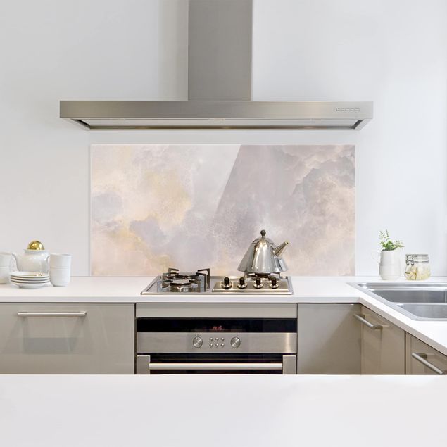 Küche Dekoration Onyx Marmor