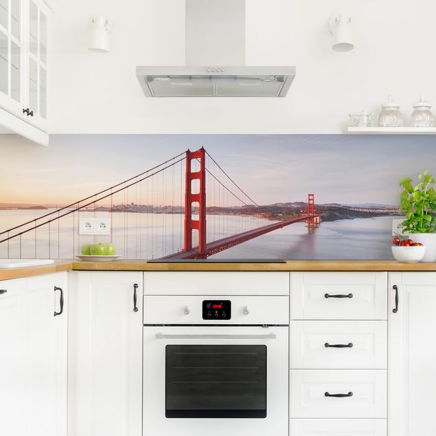 Wanddeko Küche Golden Gate Bridge in San Francisco