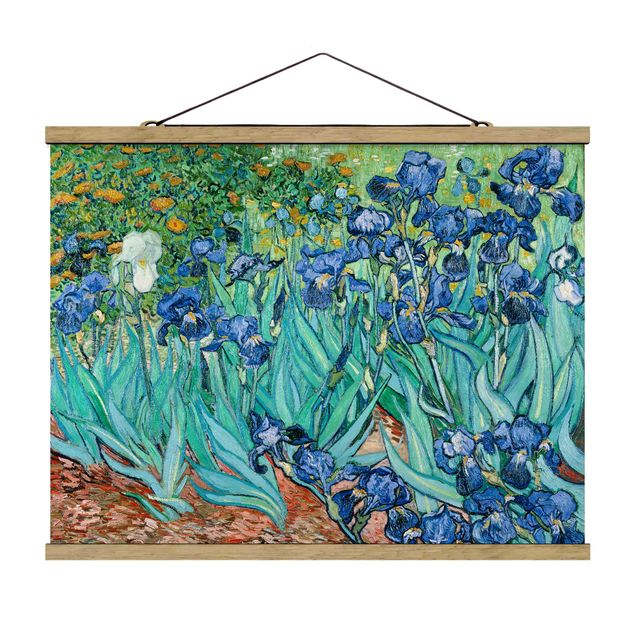 Wanddeko Schlafzimmer Vincent van Gogh - Iris