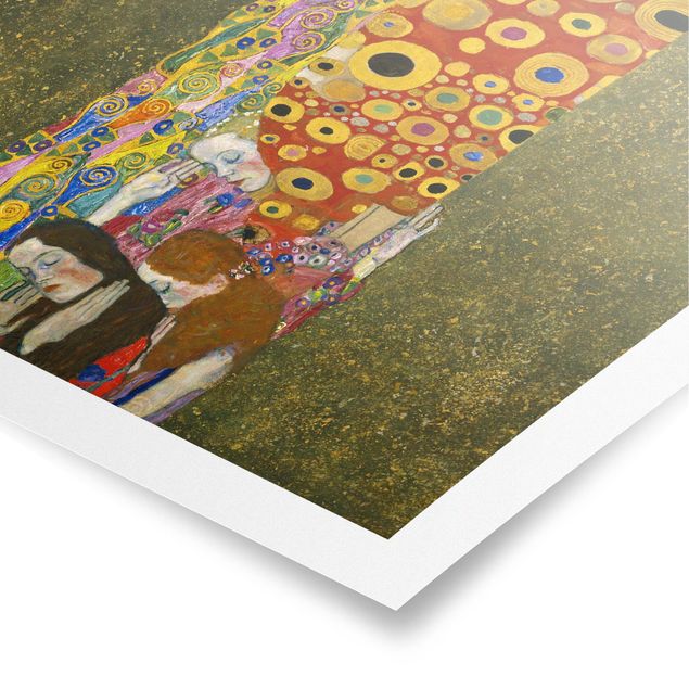 Wanddeko Esszimmer Gustav Klimt - Die Hoffnung II