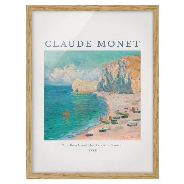 Wanddeko Büro Claude Monet - Der Strand