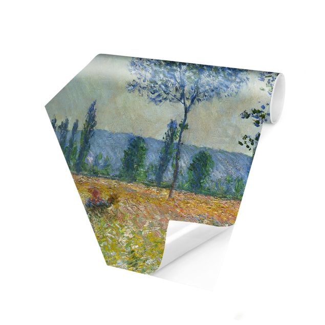 Wanddeko grün Claude Monet - Felder im Frühling