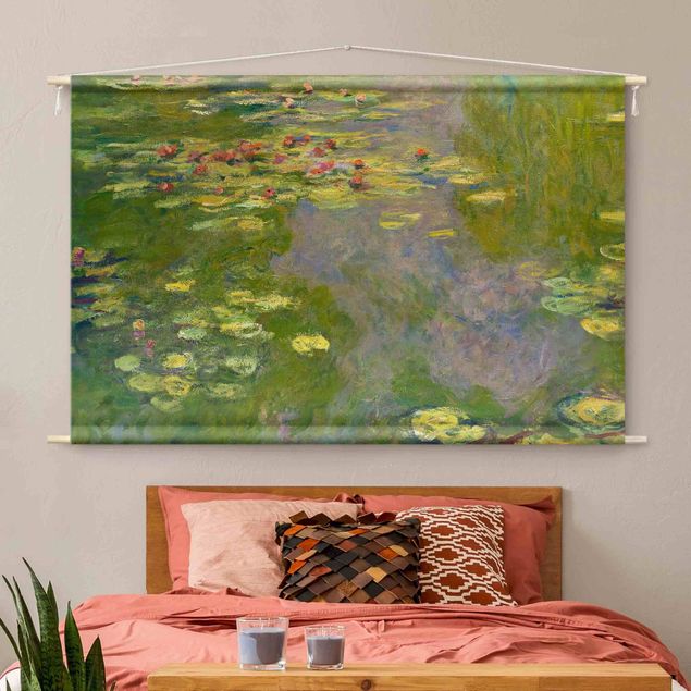 Deko Botanik Claude Monet - Grüne Seerosen