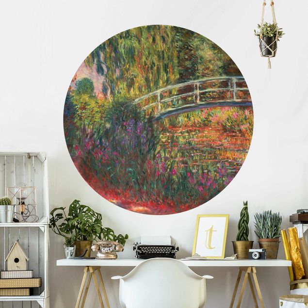 Impressionismus Bilder kaufen Claude Monet - Japanische Brücke im Garten von Giverny