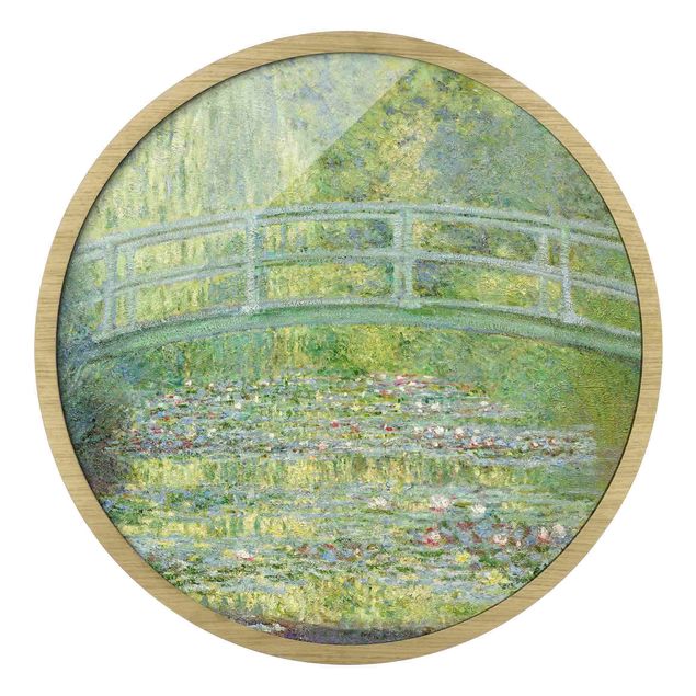 Wanddeko Büro Claude Monet - Japanische Brücke