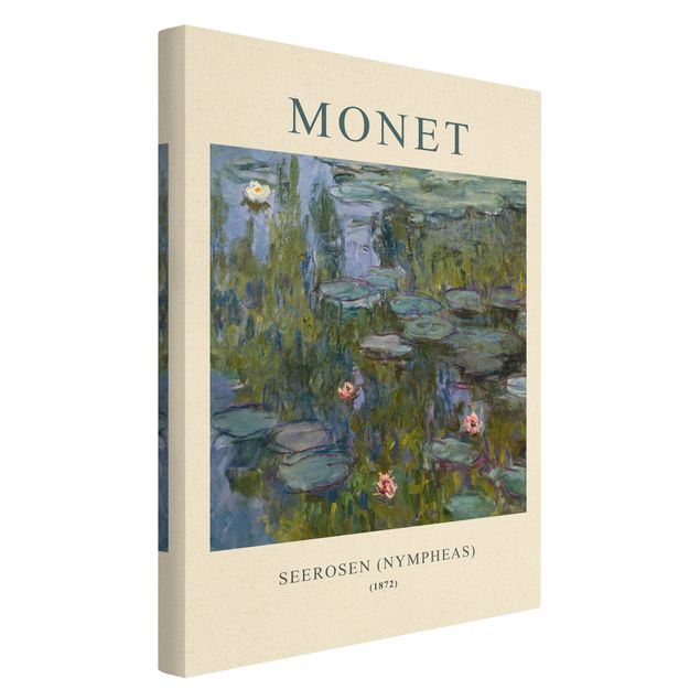 Wanddeko Büro Claude Monet - Seerosen (Nympheas) - Museumsedition