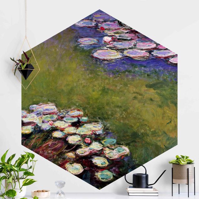 Rosentapete Claude Monet - Seerosen