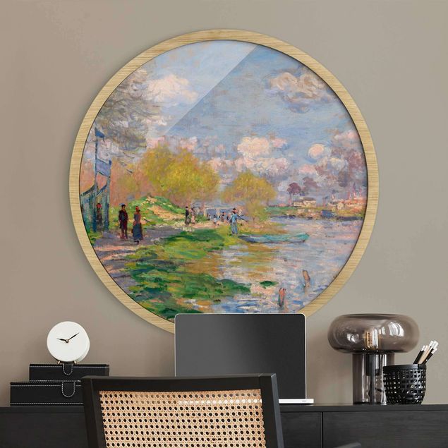 Wanddeko Wohnzimmer Claude Monet - Seine