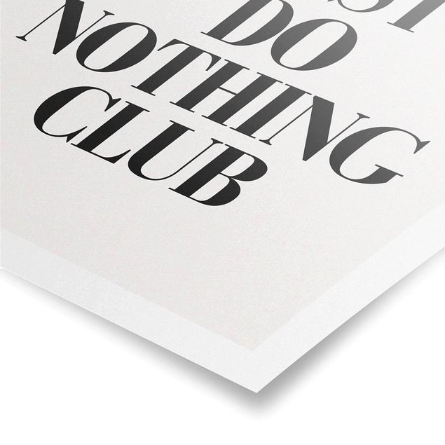 Deko Getränke Cocktail - Just do nothing club