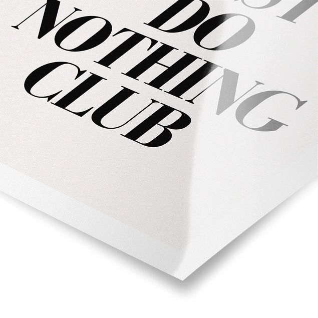 Deko Lustig Cocktail - Just do nothing club