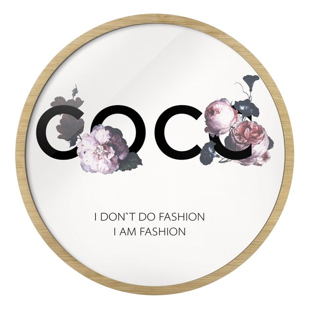Wanddeko Jugendzimmer COCO - I don´t do fashion Rosen