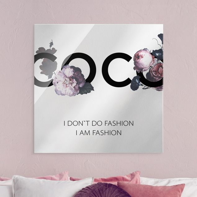 Wanddeko Schlafzimmer COCO - I don´t do fashion Rosen