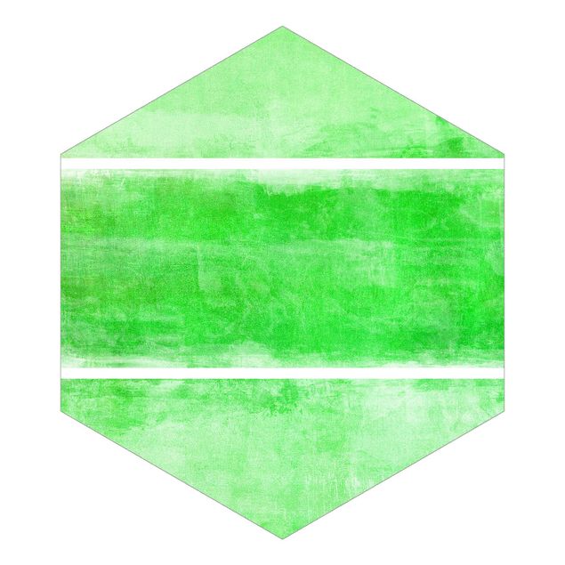 Wanddeko Treppenhaus Colour Harmony Green