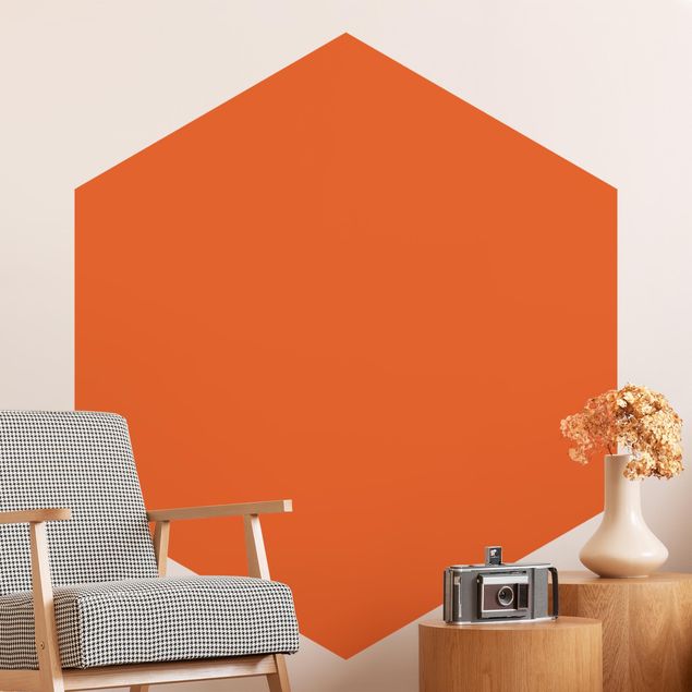 Wanddeko Schlafzimmer Colour Orange