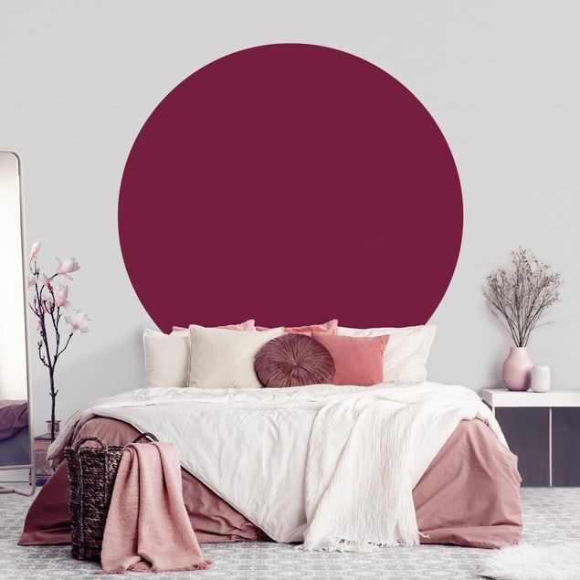 Wanddeko Schlafzimmer Colour Wine Red