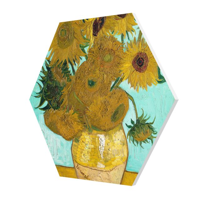 Wanddeko Flur Vincent van Gogh - Vase mit Sonnenblumen