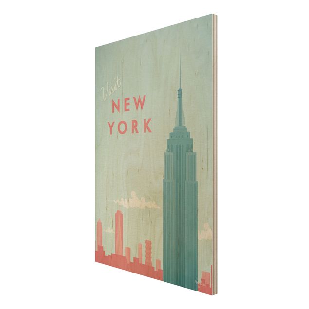 Wanddeko Flur Reiseposter - New York