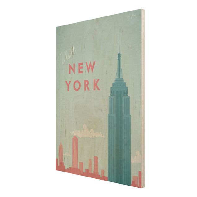 Wanddeko Flur Reiseposter - New York