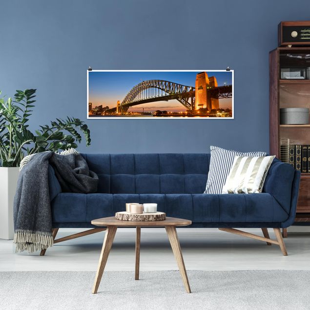 Deko Architektur Harbour Brücke in Sydney
