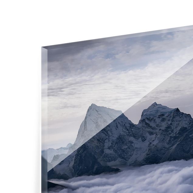 Wohndeko Fotografie Wolkenmeer im Himalaya