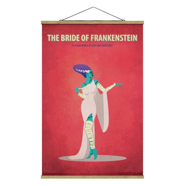Wanddeko Esszimmer Filmposter The Bride of Frankenstein II