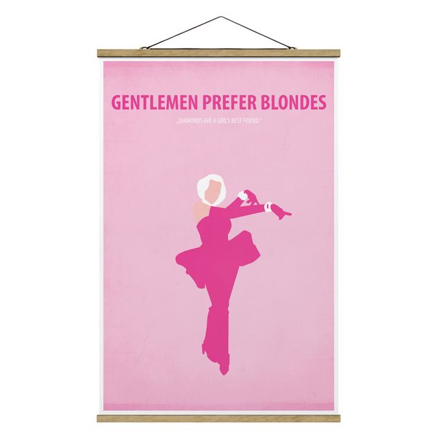 Wanddeko Esszimmer Filmposter Gentlemen prefer blondes II