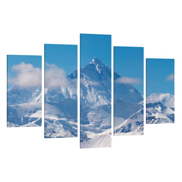 Wanddeko Flur Mount Everest