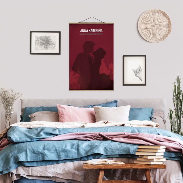 Wanddeko Schlafzimmer Filmposter Anna Karenina