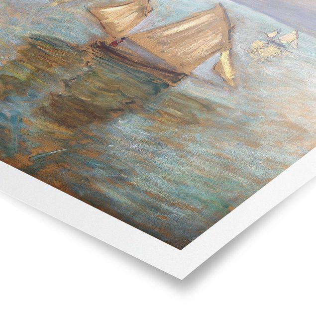 Wanddeko Flur Claude Monet - Fischerboote