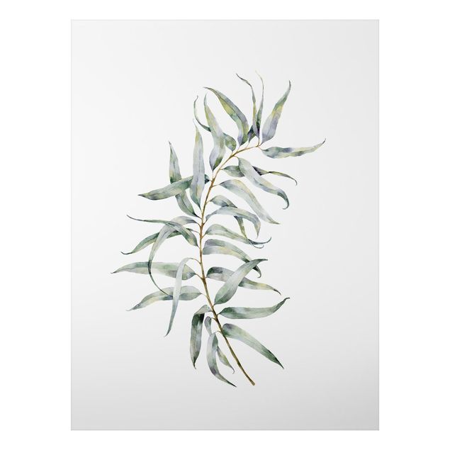 Wanddeko Flur Aquarell Eucalyptus IV