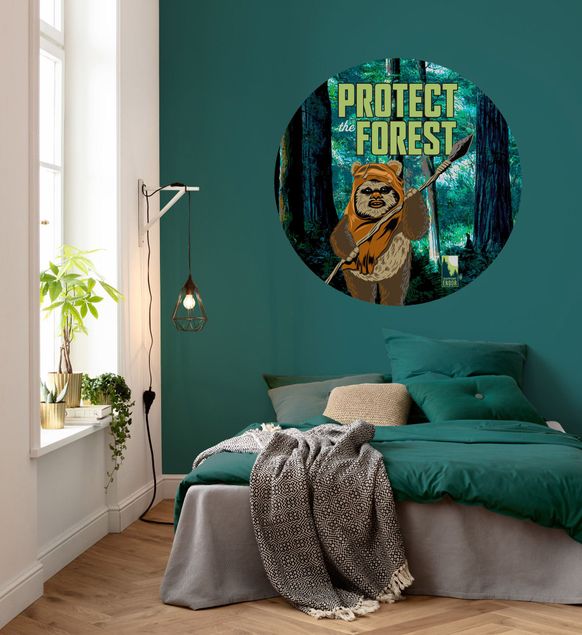 Wanddeko Büro Star Wars Protect the Forest