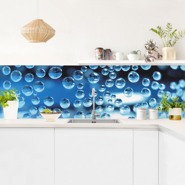Küche Dekoration Dark Bubbles