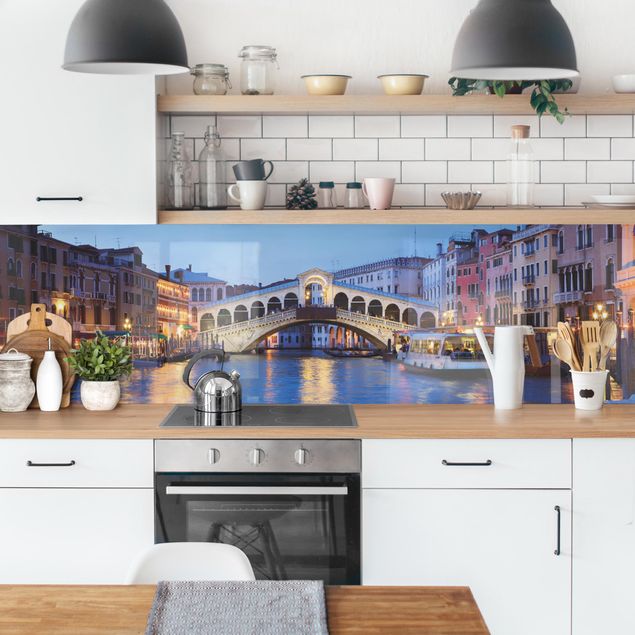 Küchen Deko Rialtobrücke in Venedig