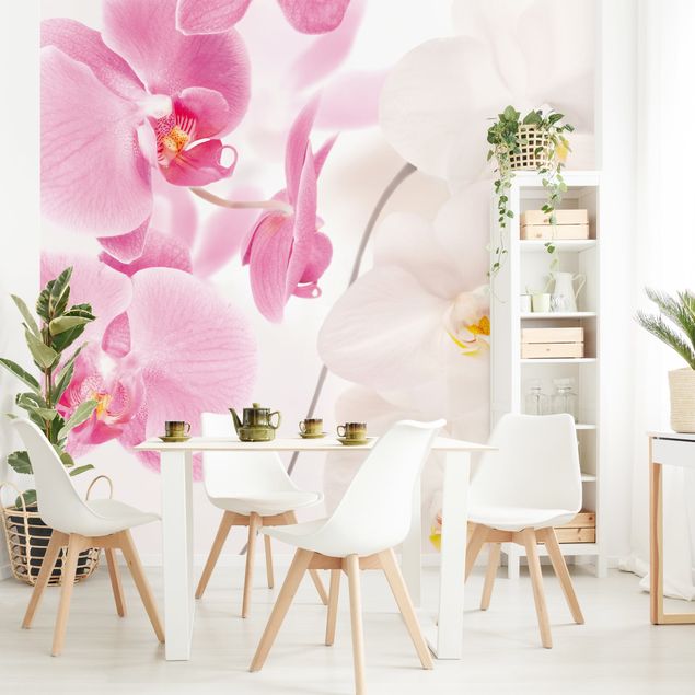 Wanddeko Wohnzimmer Delicate Orchids