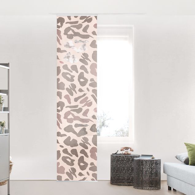 Wanddeko Wohnzimmer Der Leopard im Boudoir