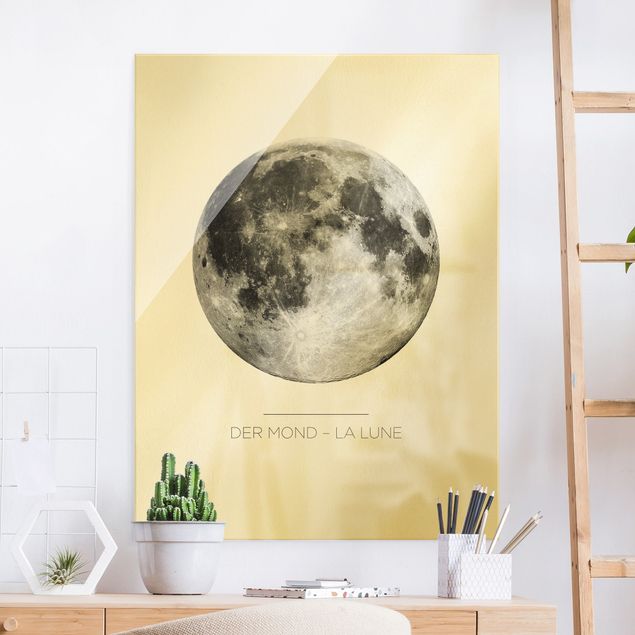 Wanddeko Schlafzimmer Der Mond - La Lune