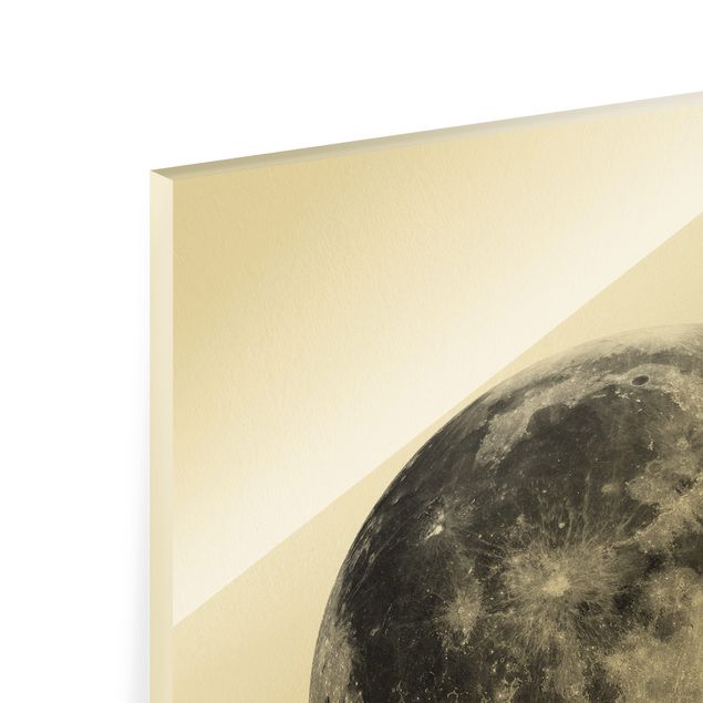 Wanddeko Treppenhaus Der Mond - La Lune