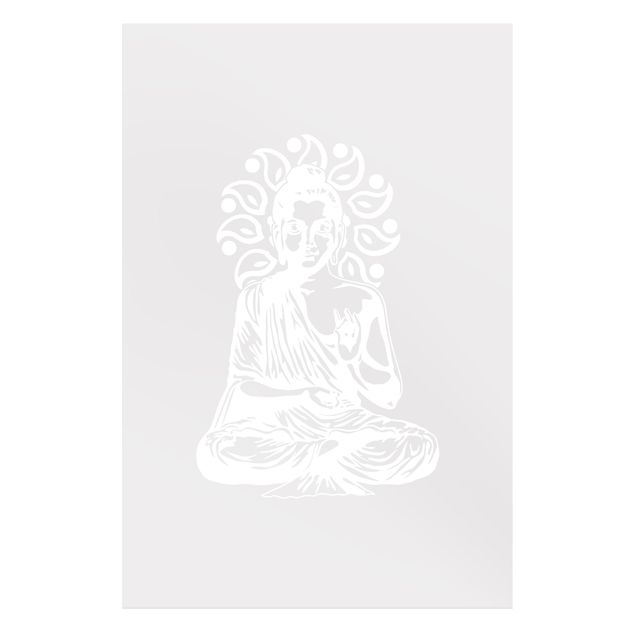 Wanddeko Buddha Detailreicher Buddha II