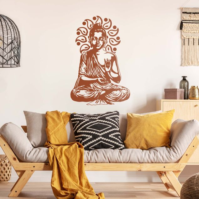 Wanddeko Büro Detailreicher Buddha