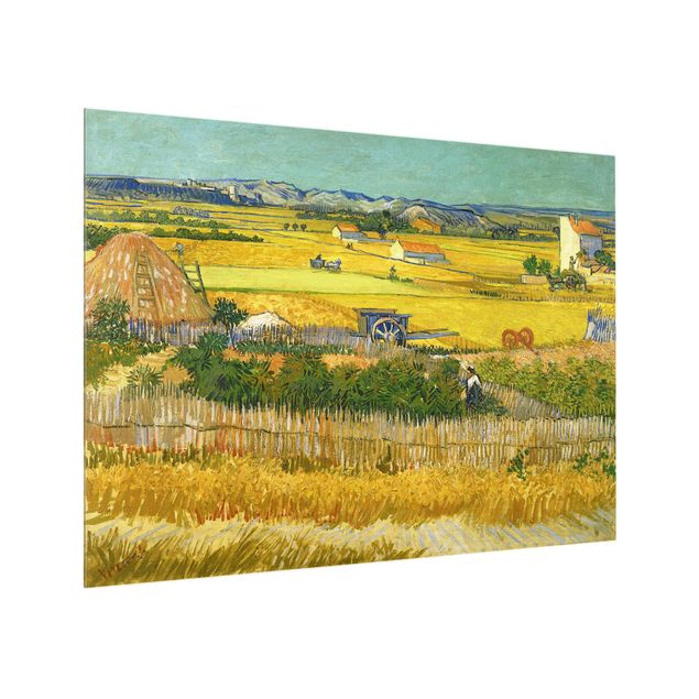 Wanddeko gelb Vincent van Gogh - Die Ernte